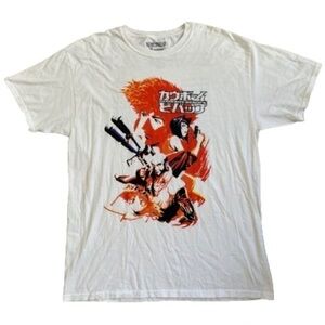 Cowboy Bebop Spike & Crew Sublimation T-Shirt. Size M